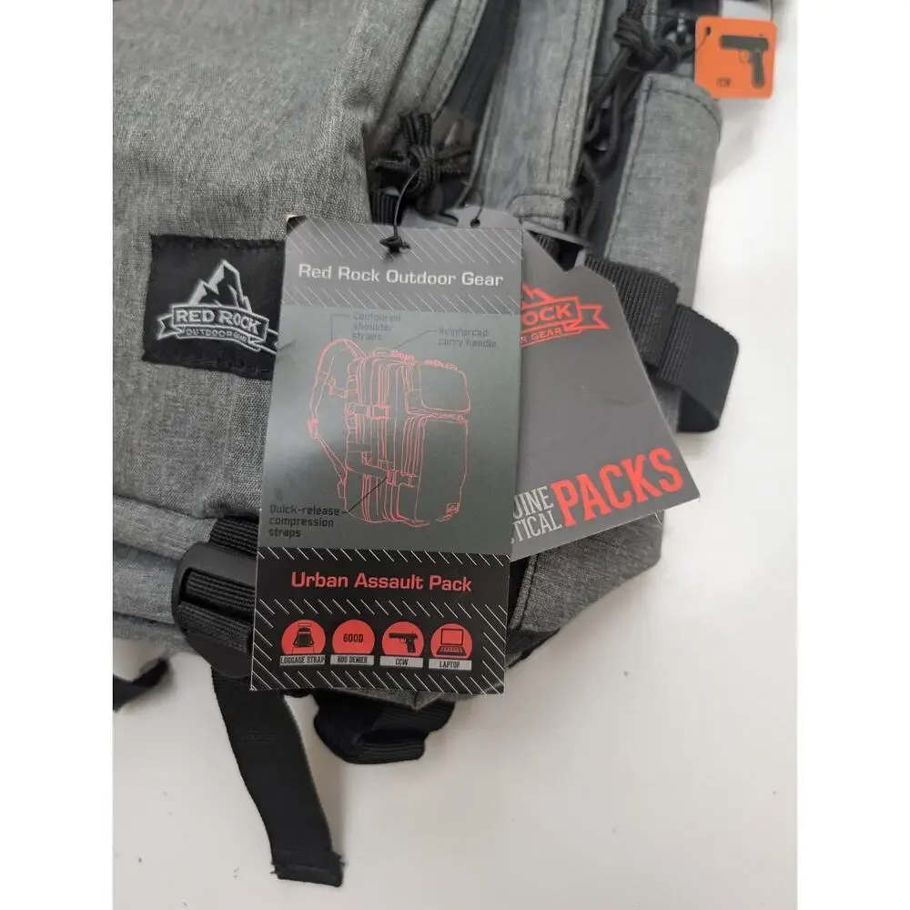 Red Rock Outdoor Gear Urban Assault Backpack 28L Concealed Carry 86-003